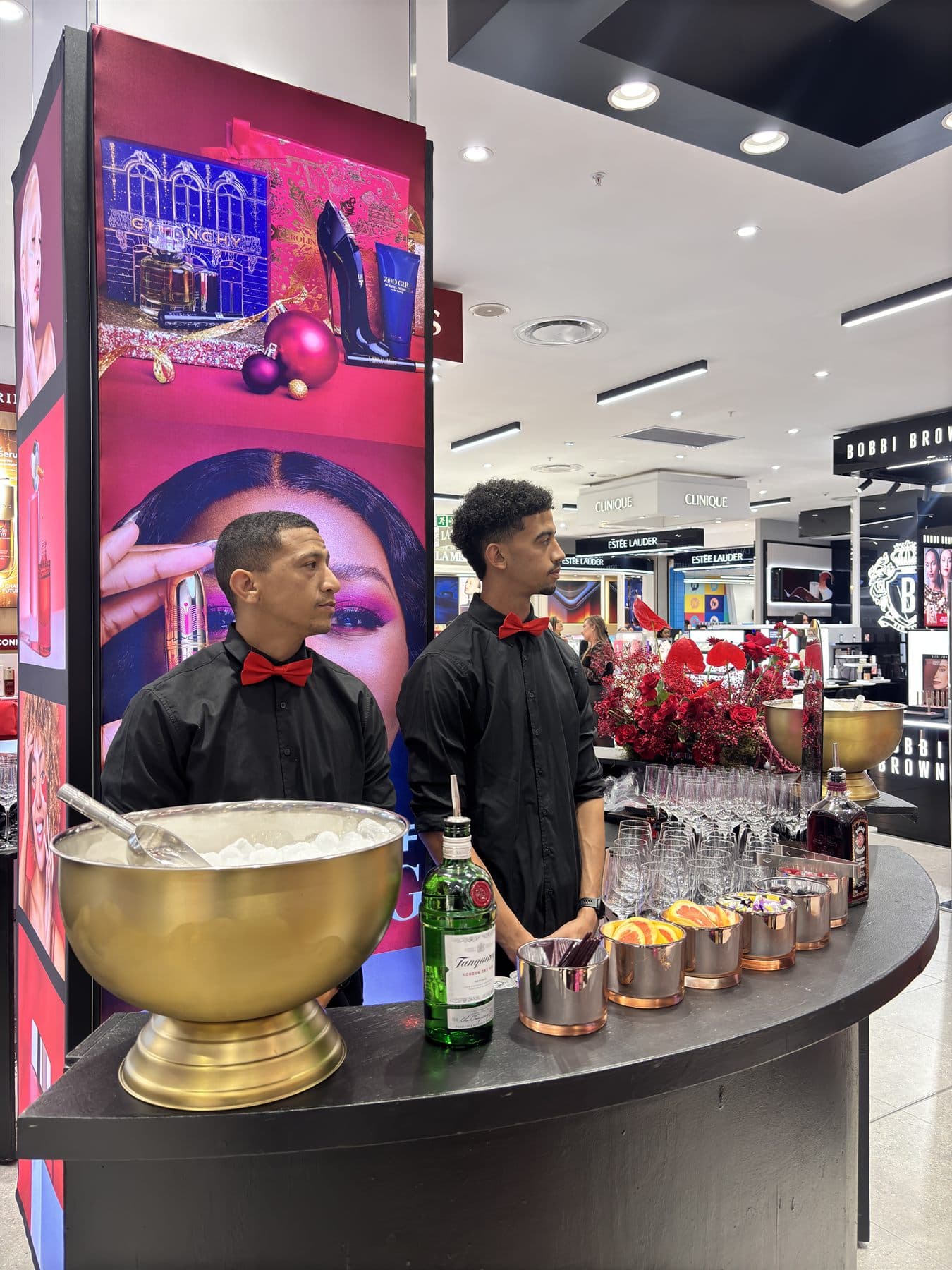 Retail activation team